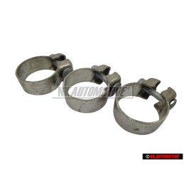 3x Original VW Exhaust Clamp 59.5 - 1H0253139D