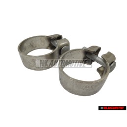 2x Original VW Exhaust Clamp 59.5 - 1H0253139D