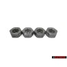 4x Original VW "Hexagon Nut, Self-Locking" - N 90074401