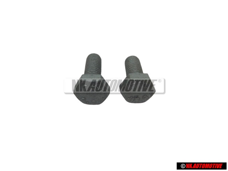 2x Original VW Hexagon Bolt M6x15 - N 01021527