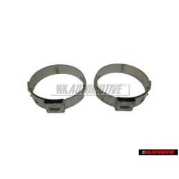 2x Original VW CV Joint Boot Binder Jubilee Clip 34.6x9x0.6 - N 90409601