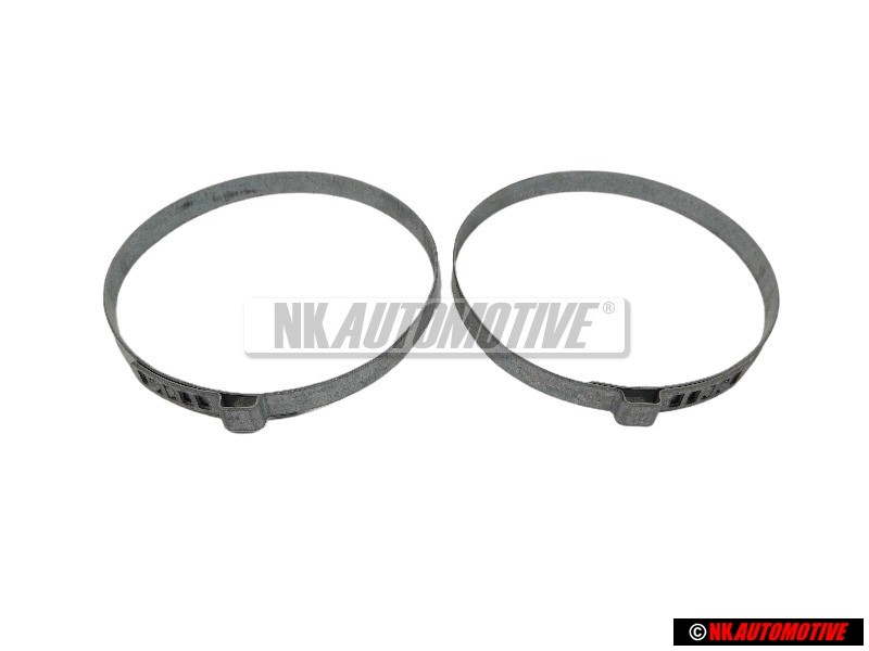2x Original VW CV Joint Protective Boot Hose Clip - 803407291