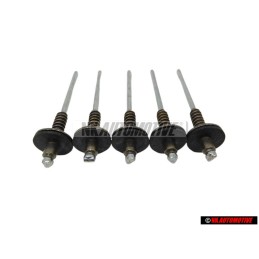 5x Original VW Pop-Rivet With Sealing Washer - N 90716401