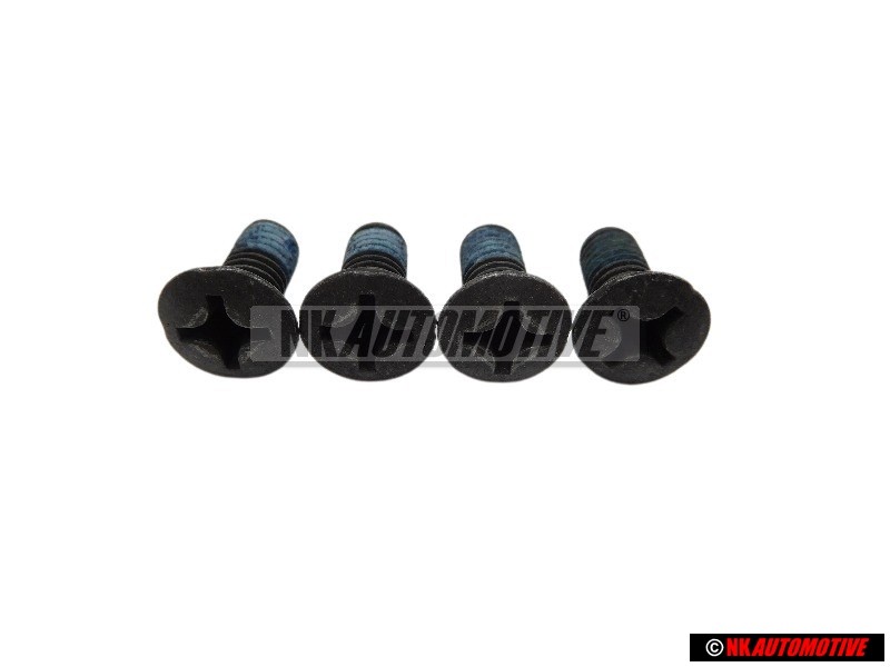 4x Original VW Countersunk Bolt, Self-Locking - N 0330409