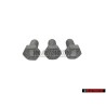 3x Original VW Bolt Hexagon Head Self Locking - N 0102279