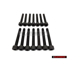 14x Original VW Socket Head Bolt With Inner Multipoint Head - N 90365801