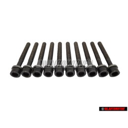 10x Original VW Socket Head Bolt With Inner Multipoint Head - 049103384B