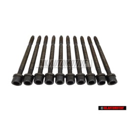 10x Original VW Socket Head Bolt - 027103385C