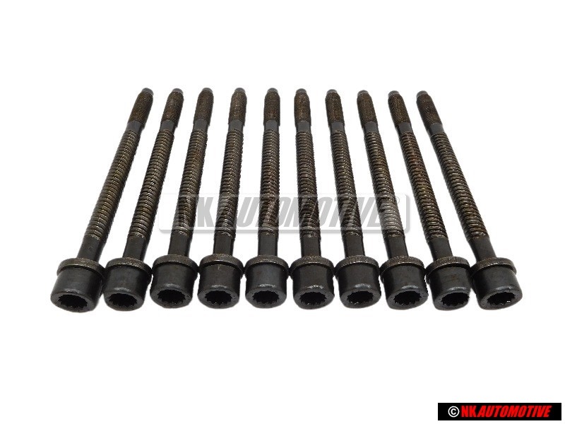 10x Original VW Socket Head Bolt - 027103385C