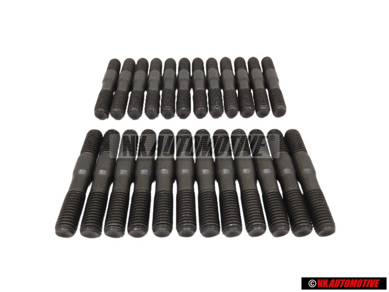 24x Original VW Threaded Pin - 030103397A