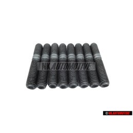 8x Original VW Threaded Pin - N 0444115