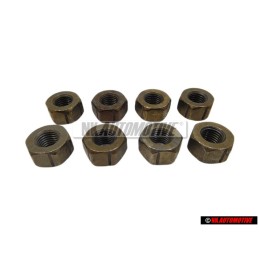 8x Original VW Hexagon Nut - 048105427
