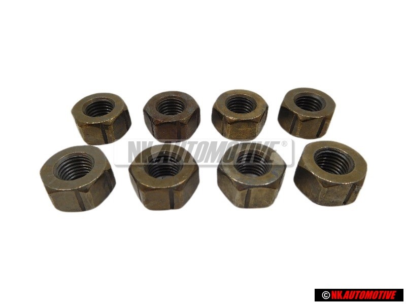 8x Original VW Hexagon Nut - 048105427