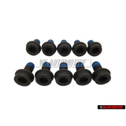 10x Original VW Socket Head Bolt - N 90539801