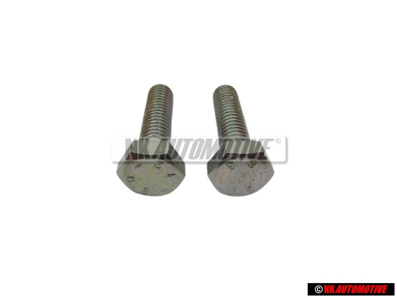 2x Original VW Hexagon Bolt M6x22 - N 0102228