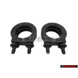 2x Original VW Auxiliary Water Pump Mount Rubber Bush - 035959209F