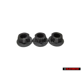 3x Original VW Hexagon Collar Nut - N 90175205