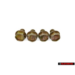 4x Original VW Hexagon Head Panel Screw 6.8x12.5 - N 90310301