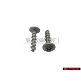 2x Original VW Oval Head Panel Screw - N 90158103