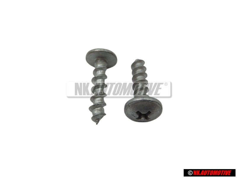 2x Original VW Oval Head Panel Screw - N 90158103