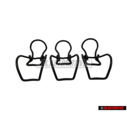 3x Original VW Air Filter Box Lock Bar Retaining Clip - 191129797A