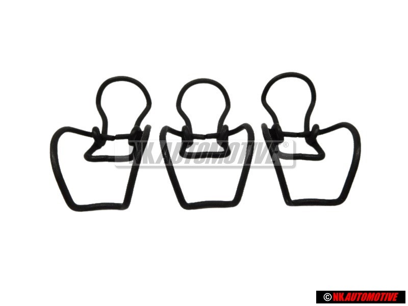 3x Original VW Air Filter Box Lock Bar Retaining Clip - 191129797A