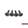 4x Original VW Oval Head Panel Screw - N 90172004