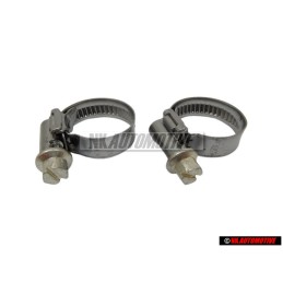 2x Original VW Hose Clamp Jubilee 12-22x9x0.4 - N 10258201
