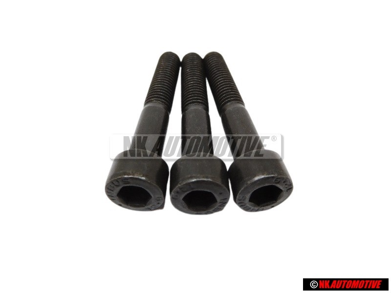 3x Original VW Round Head Hexagon Bolt - N 0147513