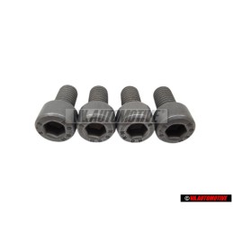 4x Original VW Socket Head Bolt With Hexagon Socket Head - N 01473911