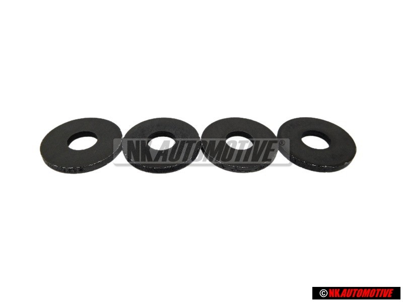 4x Original VW Washer 5.3x15x1.6 - N 01166516
