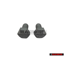 2x Original VW Bolt Hexagon Head Self Locking - N 0102279