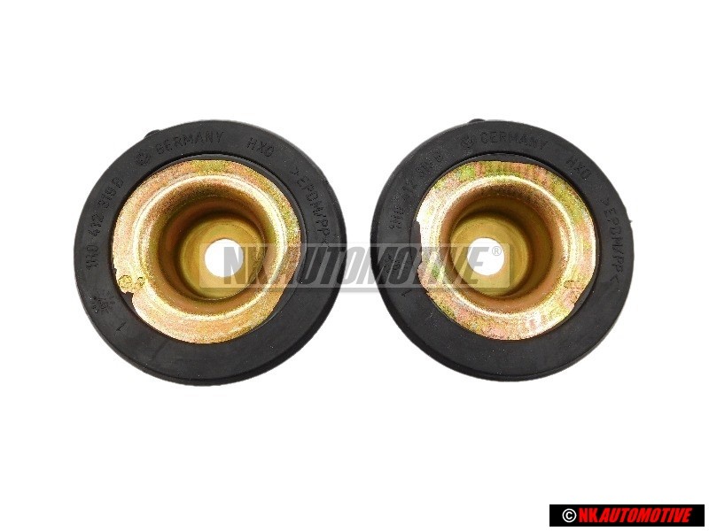 2x Original VW Front Suspension Strut Top Upper Mount - 1H0412319B