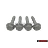 4x Original VW Front Suspension Strut Hexagon Collared Bolt - N 10174002