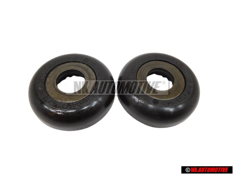 2x Original VW Front Suspension Strut Top Mount Ball Bearing - 1J0412249