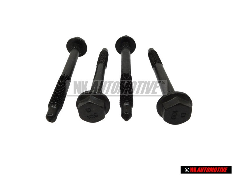 4x Original VW Hex Collared Nut - N 90184501