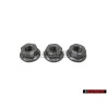 3x Original VW Hexagon Collar Nut - N 90215805