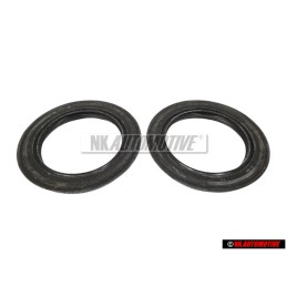 2x Original VW Rear Axle Stub Shaft Bearing Oil Seal - 357501641B