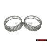 2x Original VW Rear ABS Speed Sensor Ring - 1J0614149