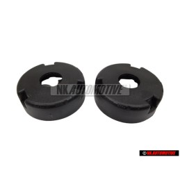 2x Original VW Rear Lower Suspension Spring Cap - 191513269