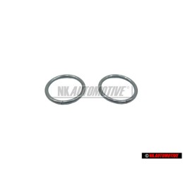 2x Original VW Shock Absorber Spring Disc Snap Ring - 8D0512097