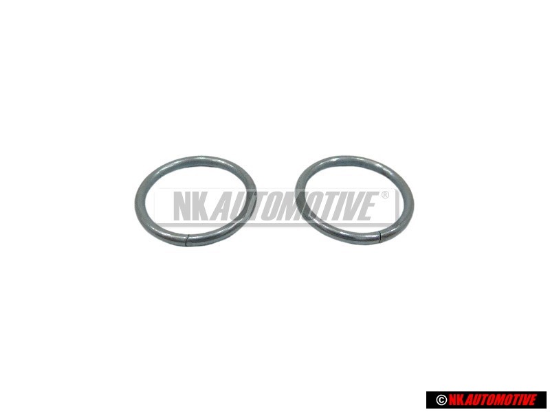 2x Original VW Shock Absorber Spring Disc Snap Ring - 8D0512097