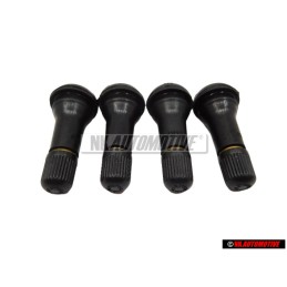 4x Original VW Wheel Rubber Valve Stem - 311601361