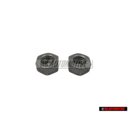 2x Original VW Hexagon Nut Self Locking - N 90074404