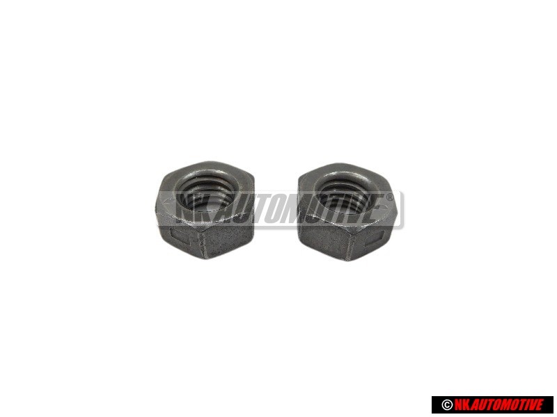 2x Original VW Hexagon Nut Self Locking - N 90074404