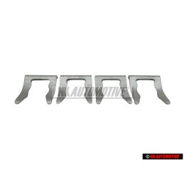 4x Original VW Hose Bracket - 191611715