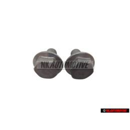 2x Original VW Bolt Hex Hd With Shoulder Self Locking - N0143401