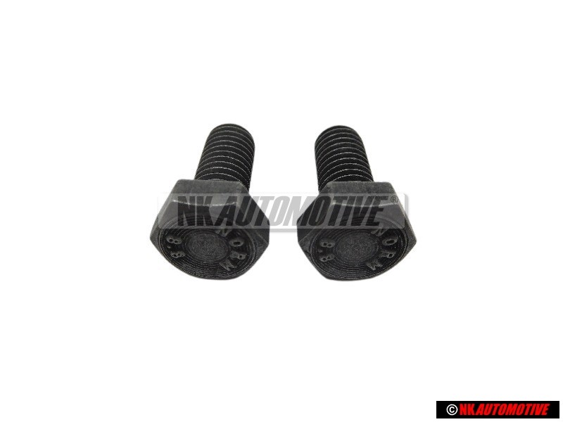 2x Original VW Hexagon Bolt M8x18 - N 01023929