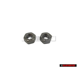 2x Original VW Hexagon Nut M8 - N 01100840