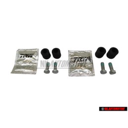 2x Original VW Front Brake Caliper Guide Pins Pretective Sleeve Set - 8E0698470B